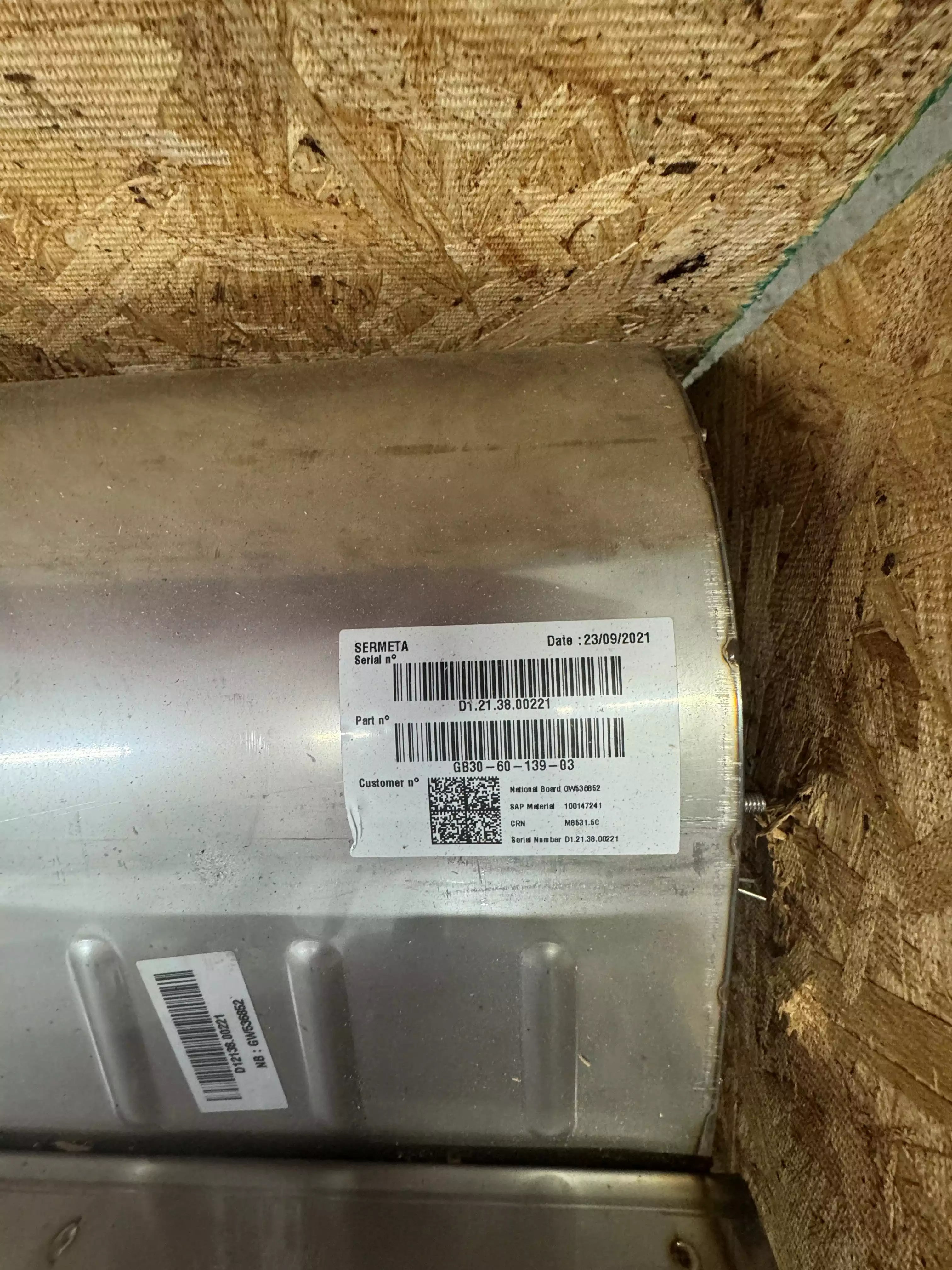 Lochinvar 100147308 HEX30006 for AW800/801