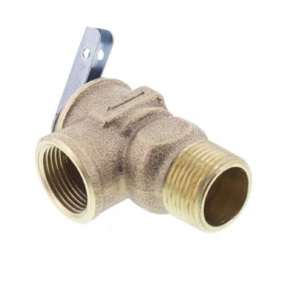 Safety Relief Valve, Brass, 3/4in., 30 psi